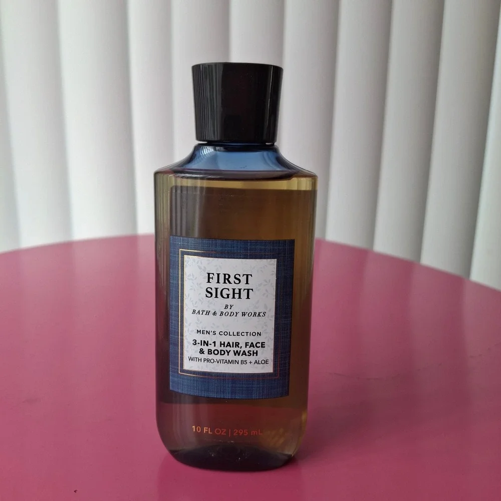 Bath & Body Works FIRST SIGHT 3-in-1 Hair Face & Body Wash 10 fl oz Mens Retired